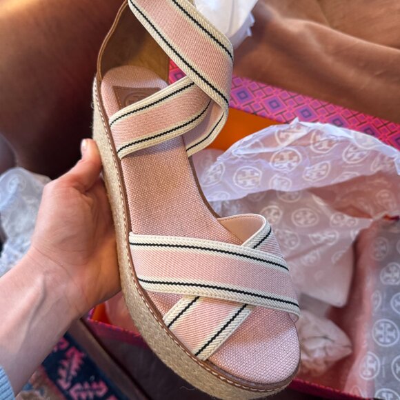 Tory Burch Blush 50 MM Frieda Espadrille - Picture 4 of 8